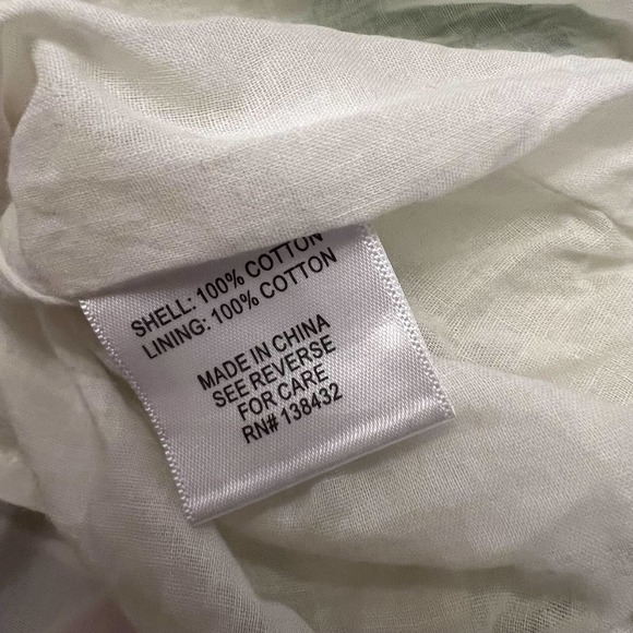 ModCloth Cactus Skater Skirt Mini Cotton Ivory Medium - Picture 5 of 5